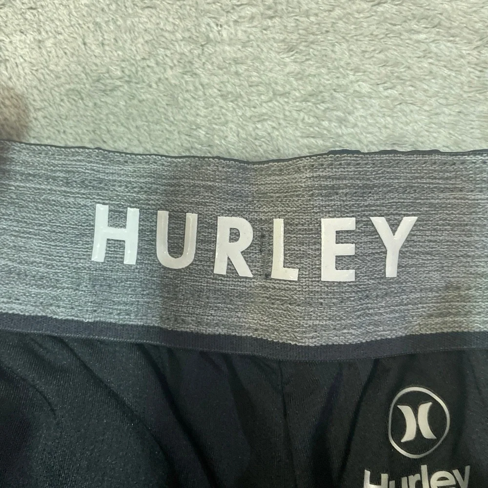 NWT Hurley Swim Short Men's Small Navy Blue Polyester Spandex